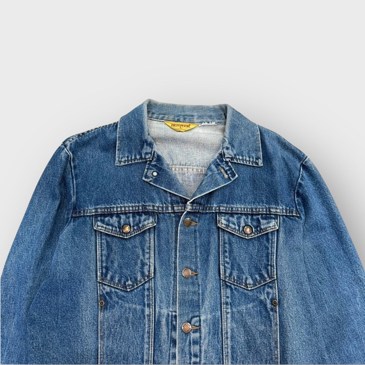 80's "RUSTLER"
Denim jacket
