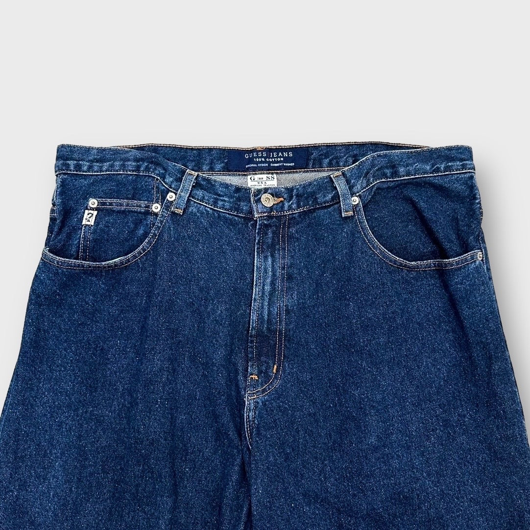 90’s “GUESS JEANS” wide denim pants