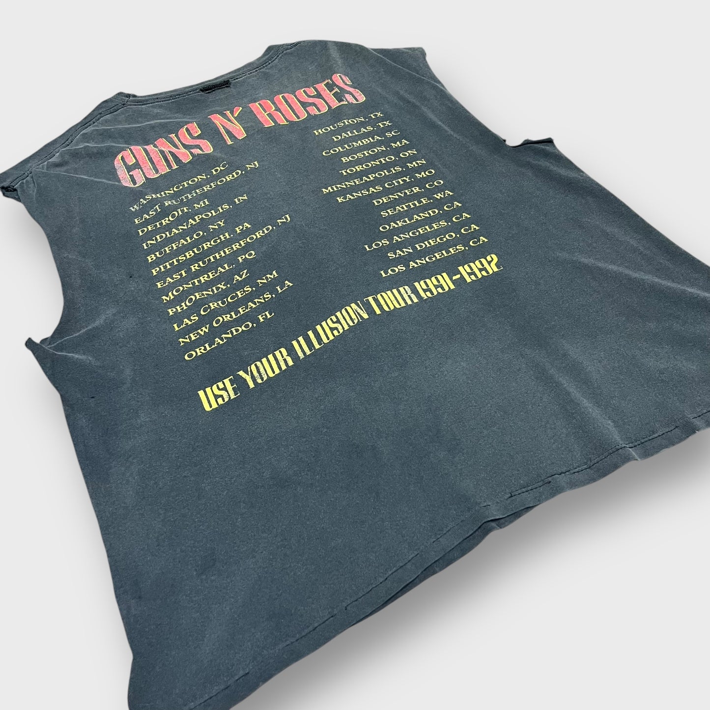90’s “GUNS N' ROSES” tour t-shirt