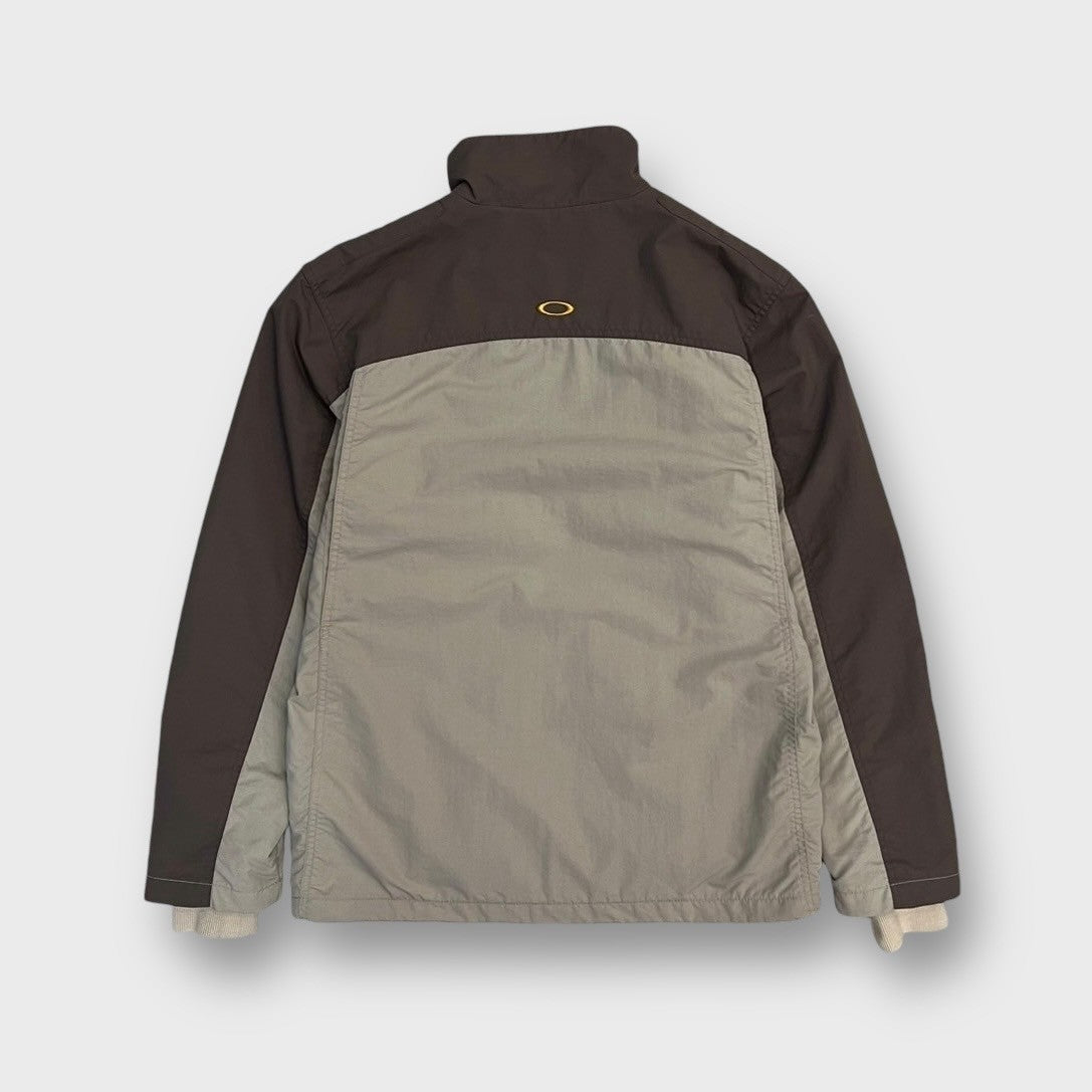 00’s “OAKLEY” zip up nylon jacket