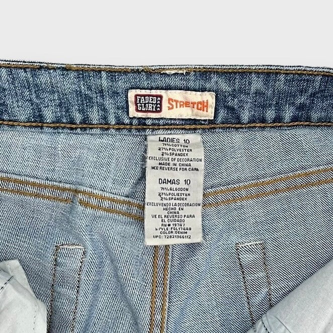 90’s “FADED GLORY” flare denim pants