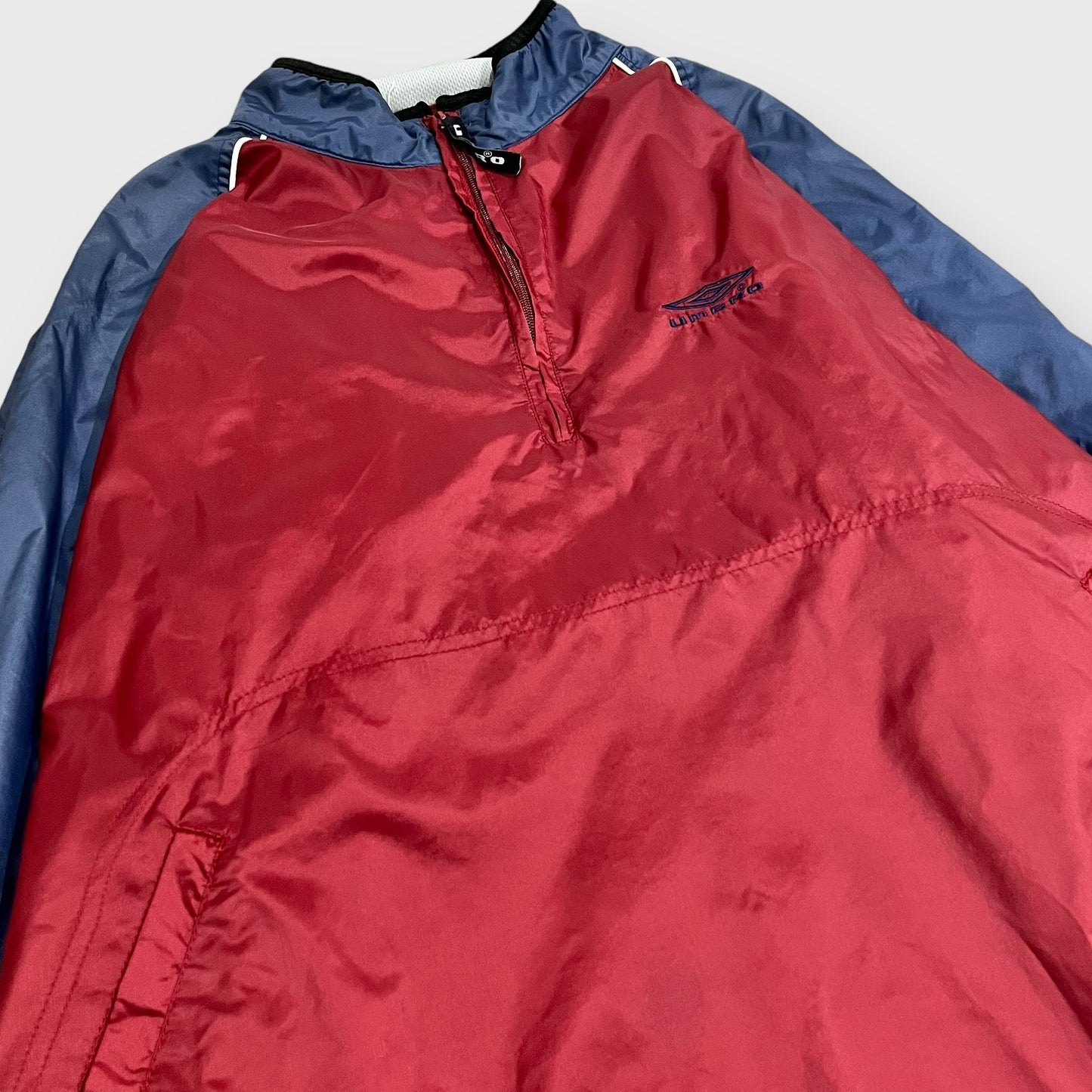 90’s “UMBRO” nylon half zip pullover