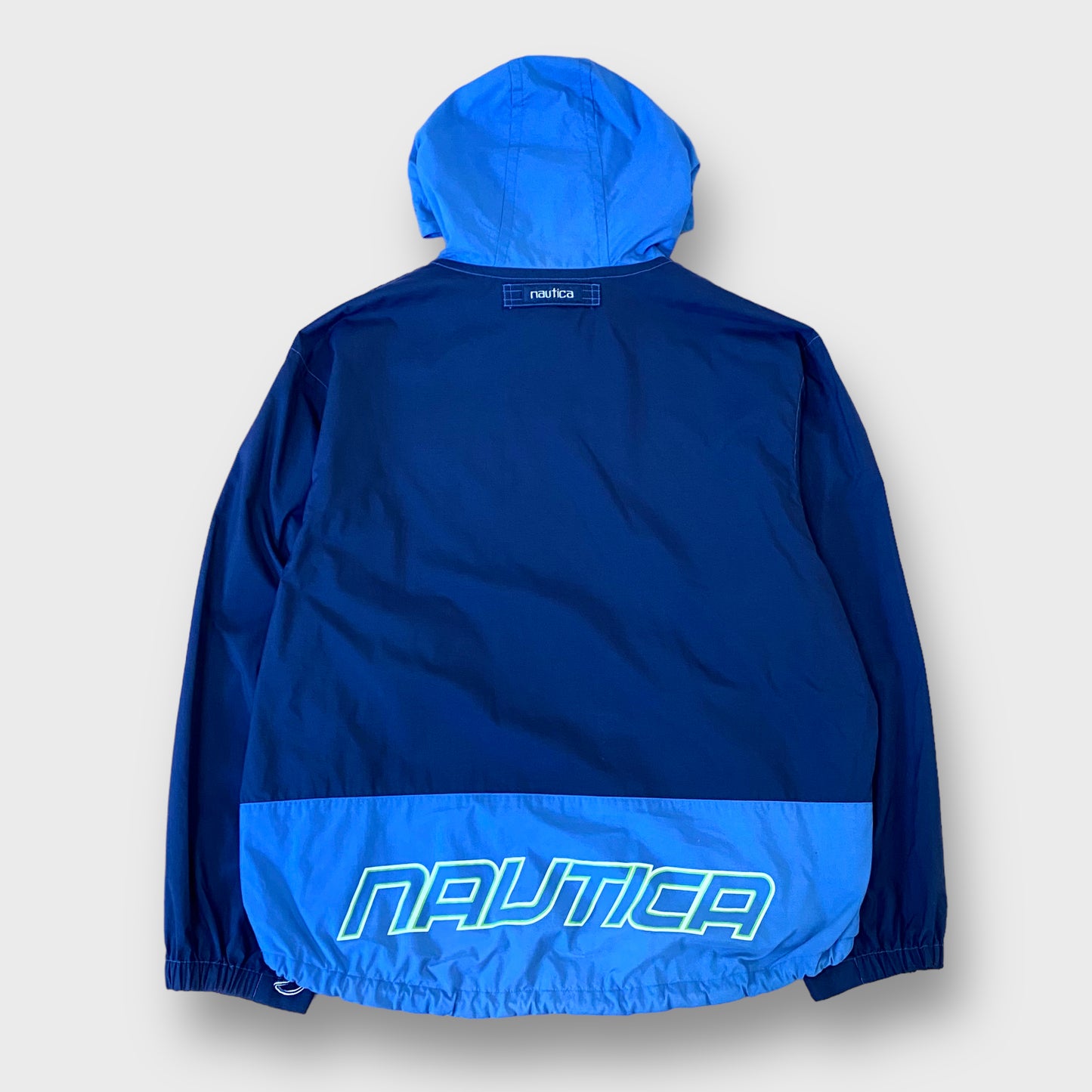“NAUTICA”bi-color anorak parka