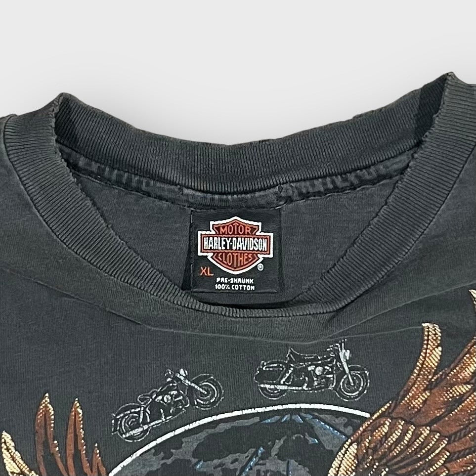 90’s “HARLEY-DAVIDSON” print t-shirt