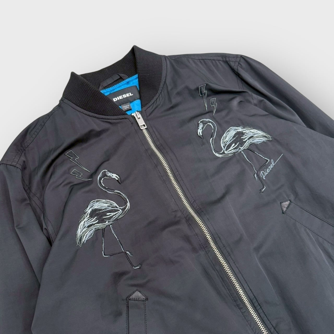 00's "DIESEL"
Zip up nylon jacket