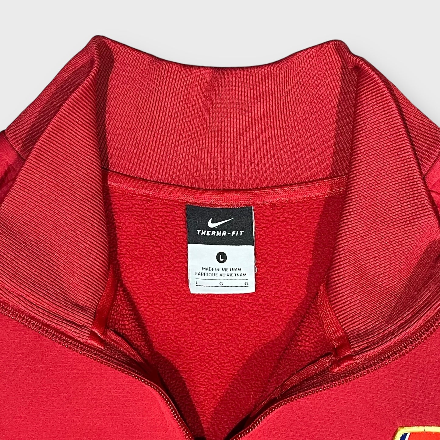 00’s NIKE “Arsenal” half zip pullover