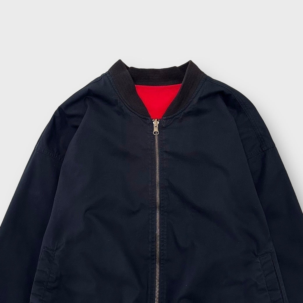 90’s “Marlboro” logo design flight jacket