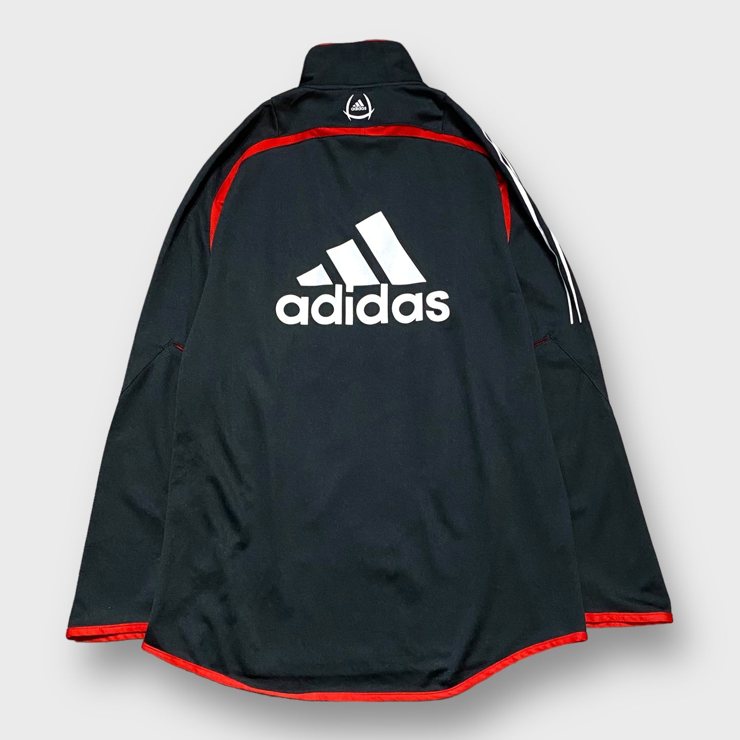 00’s “adidas” half zip pullover top