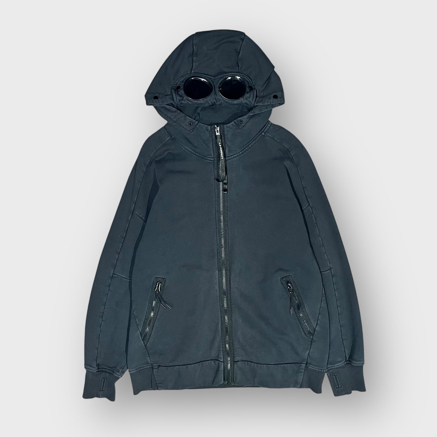 00’s C.P.COMPANY goggle zip up hoodie