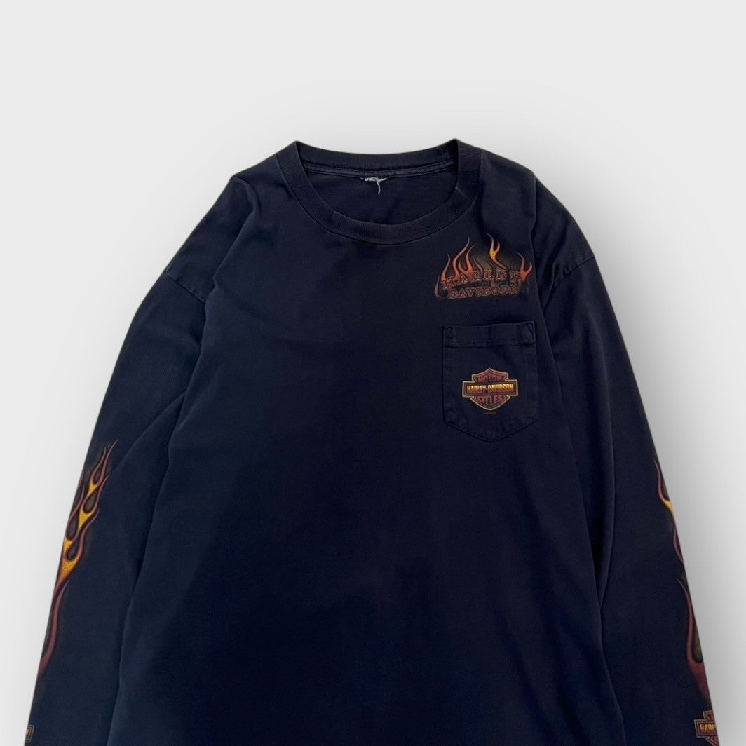 00's "HARLEY-DAVIDSON"
L/s tee