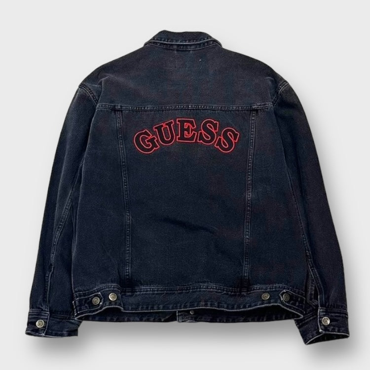 “GUSESS JEANS” black denim jacket