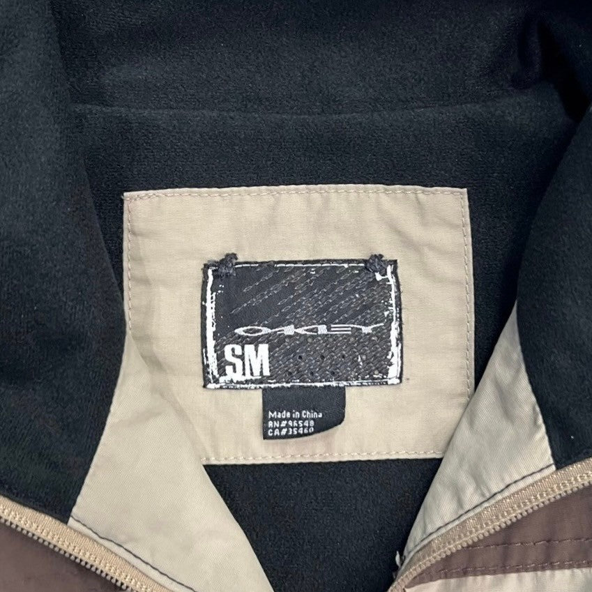 00’s “OAKLEY” zip up nylon jacket