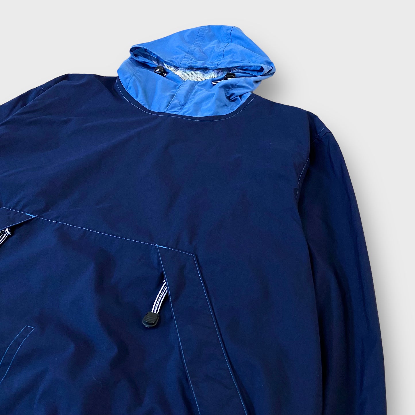 “NAUTICA”bi-color anorak parka
