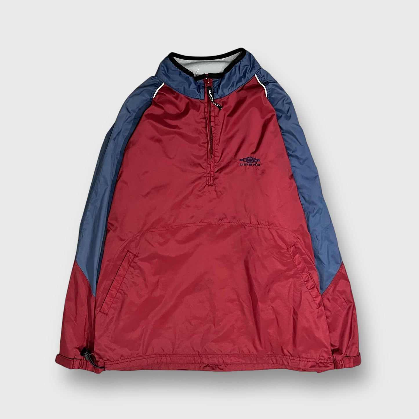 90’s “UMBRO” nylon half zip pullover