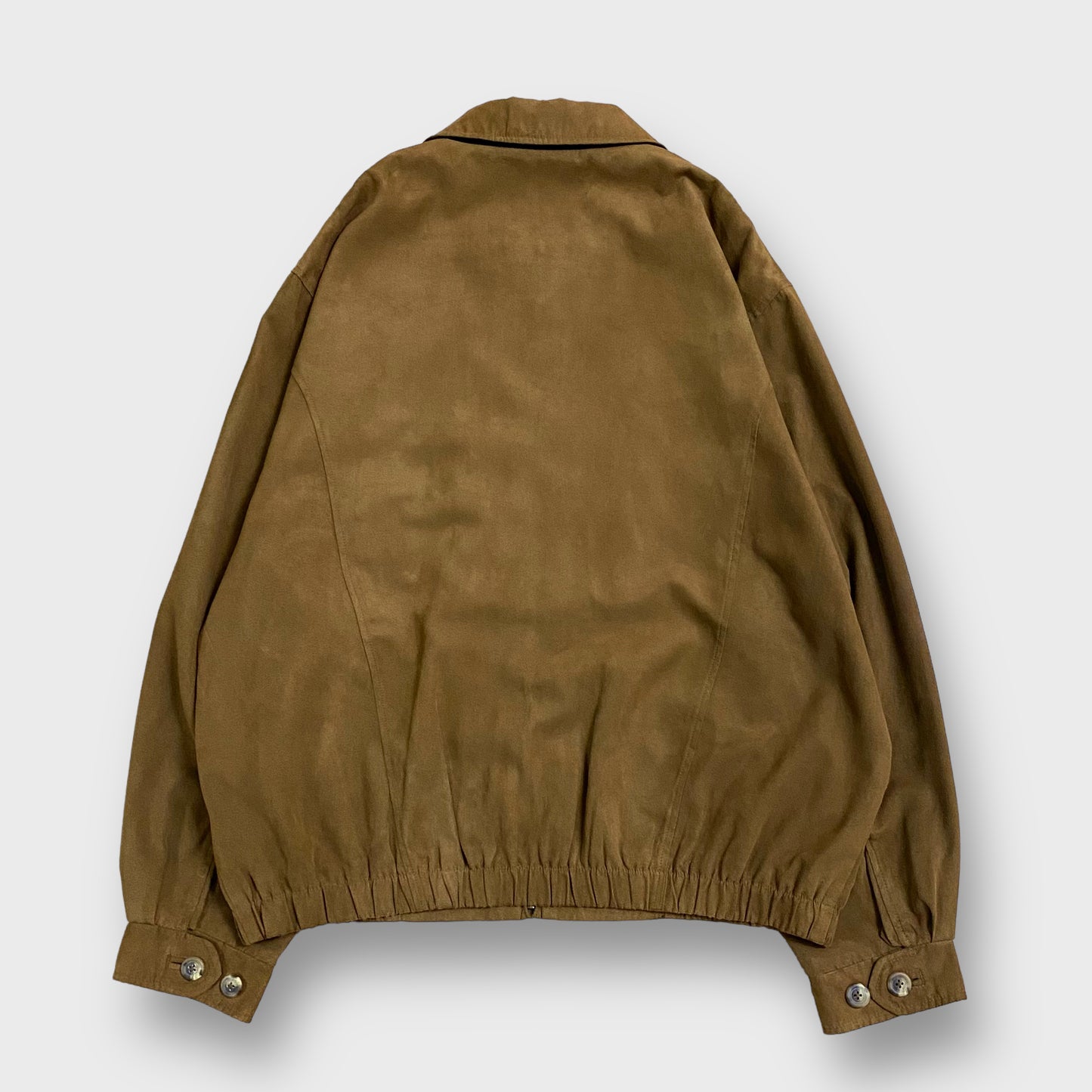 “CUTTER&BUCK” fake suede blouson