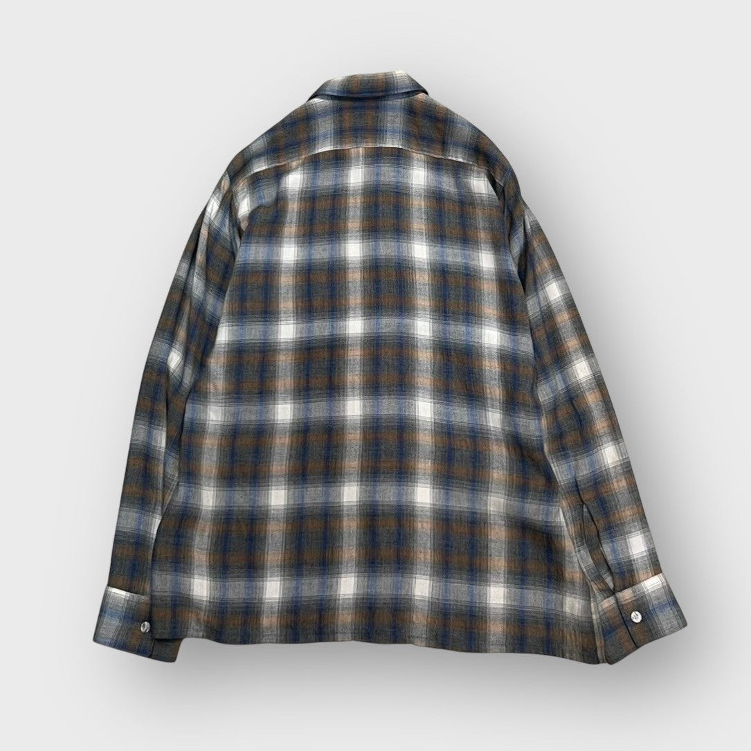60-70's "Arrow"
Rayon ombre l/s shirt