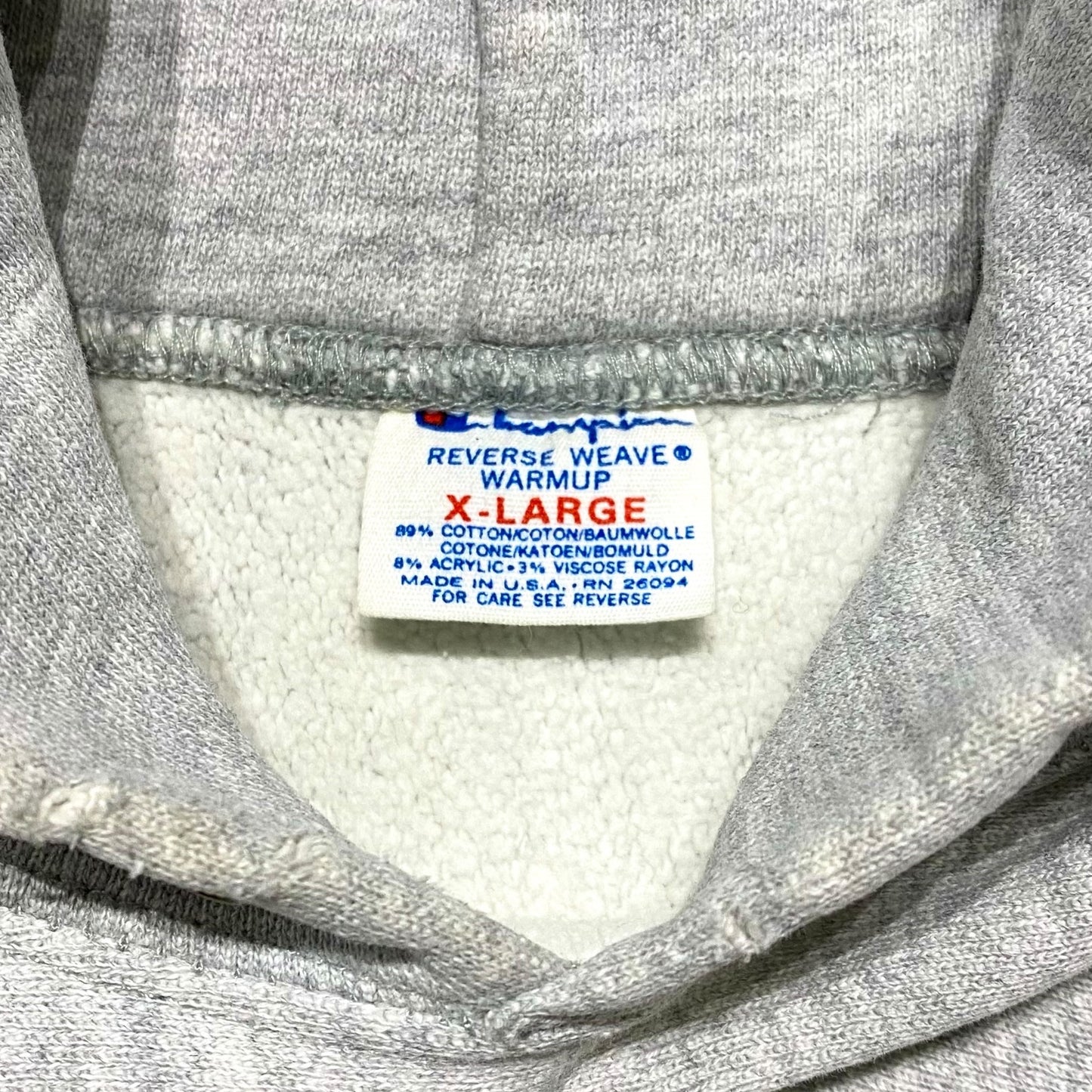 80’s “Champion” reverse weave hoodie