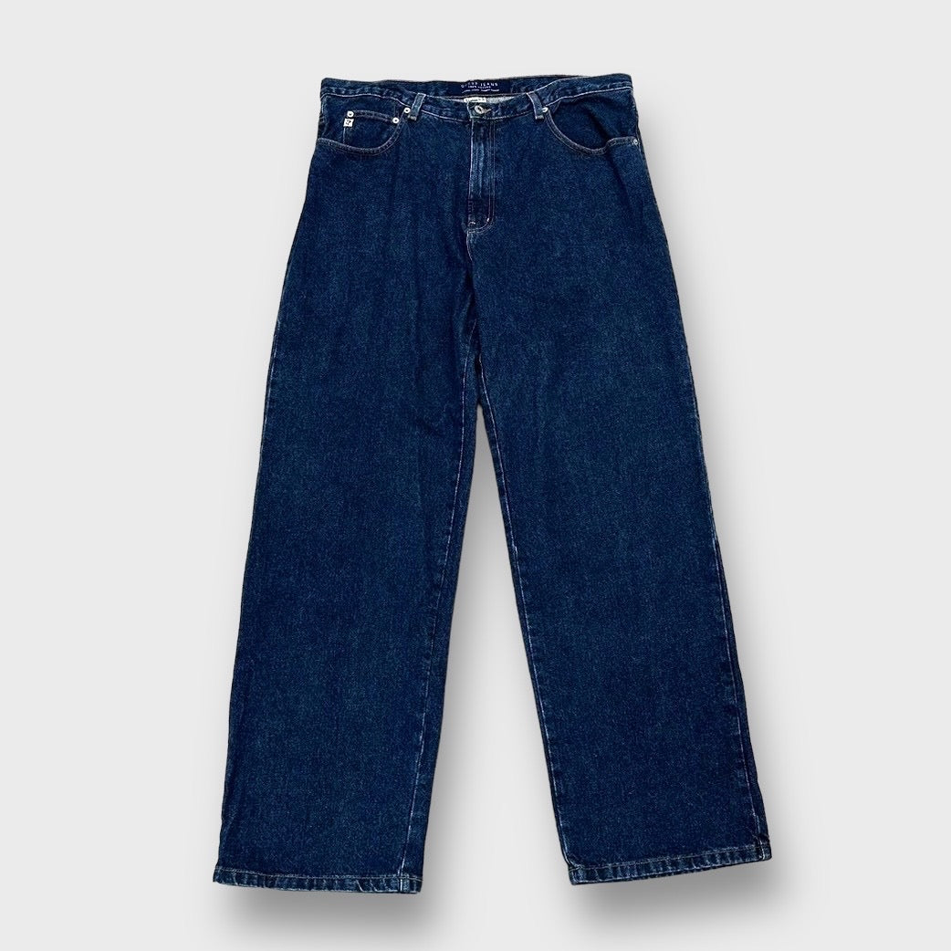 90’s “GUESS JEANS” wide denim pants