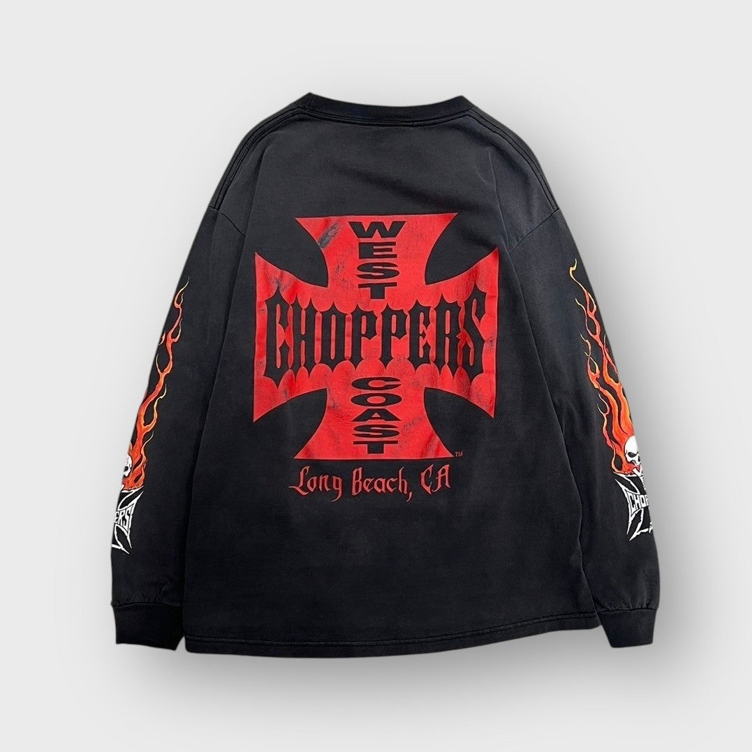 90’s-00’s “WEST CORST CHOPPERS” l/s tee