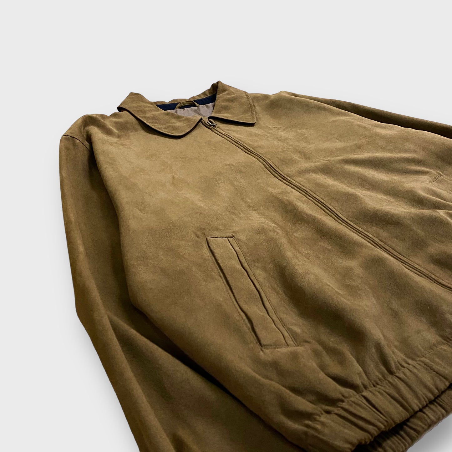 “CUTTER&BUCK” fake suede blouson