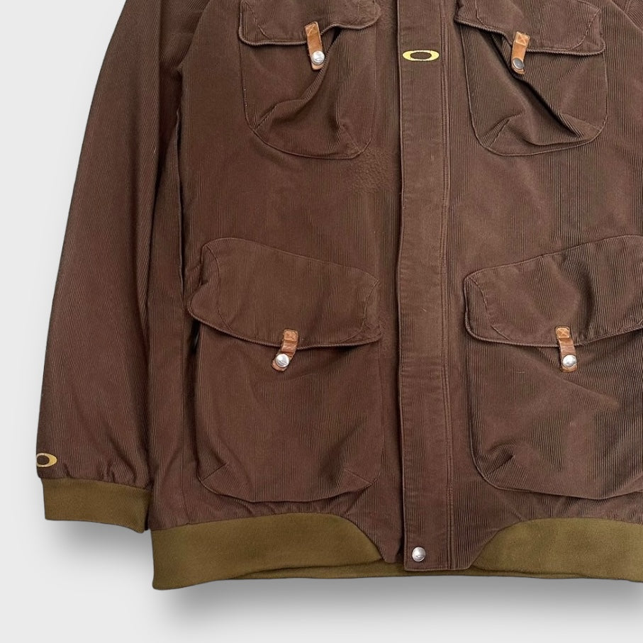 00’s “OAKLEY” mulch pocket corduroy mountain jacket