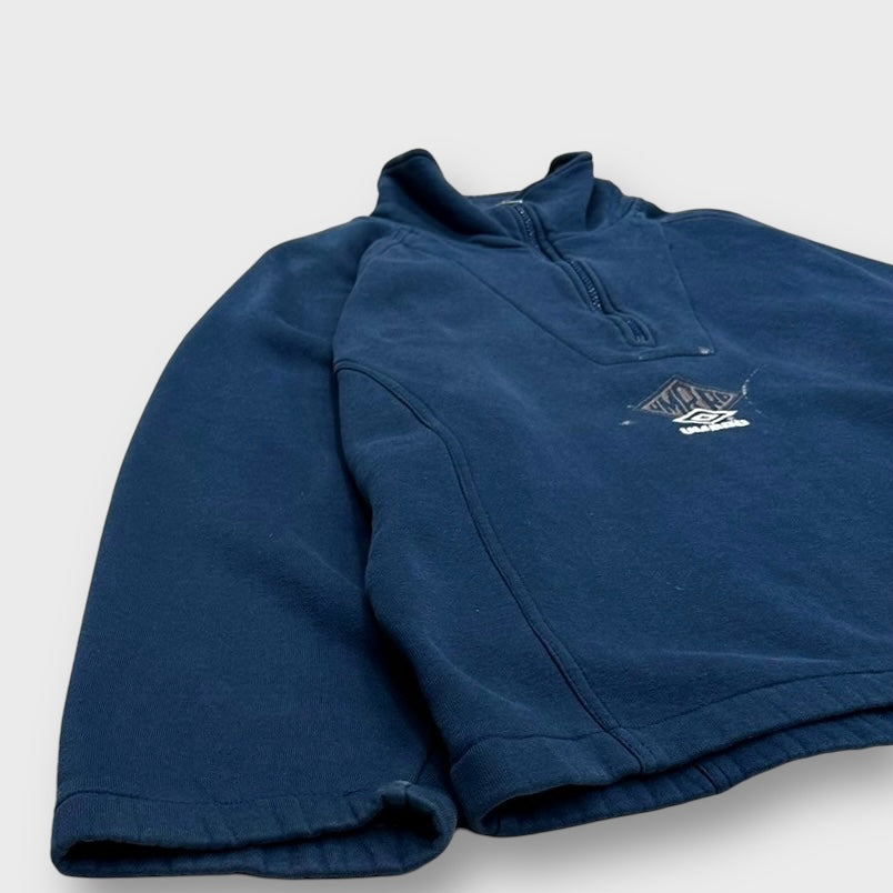 00’s “UMBRO” half zip sweat shirt