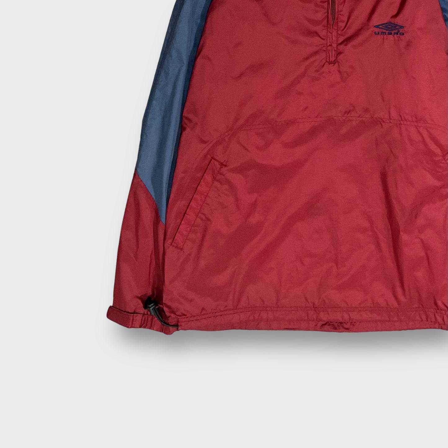 90’s “UMBRO” nylon half zip pullover