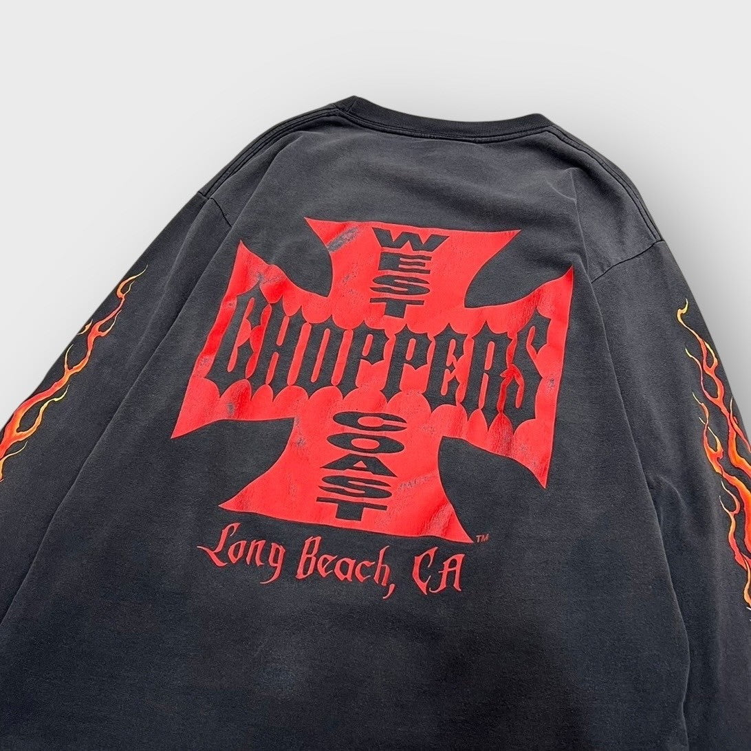 90-00's "WEST CORST CHOPPERS"
L/s tee