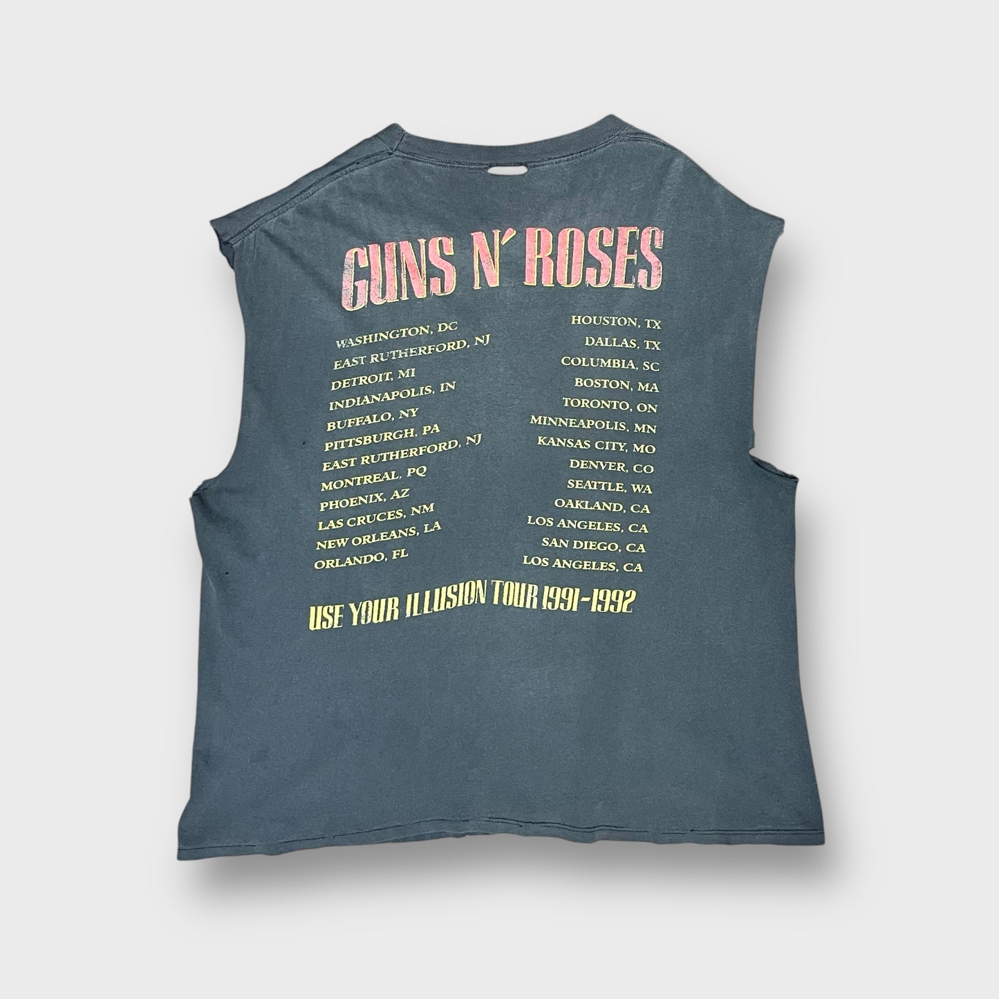 90’s “GUNS N' ROSES” tour t-shirt