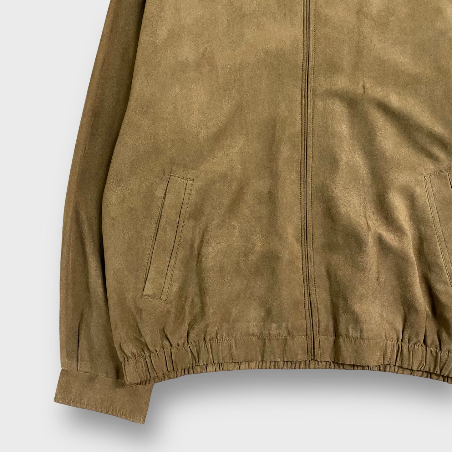 “CUTTER&BUCK” fake suede blouson