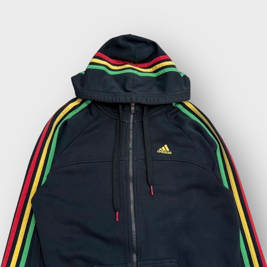 00's "adidas"
Zip up hoodie