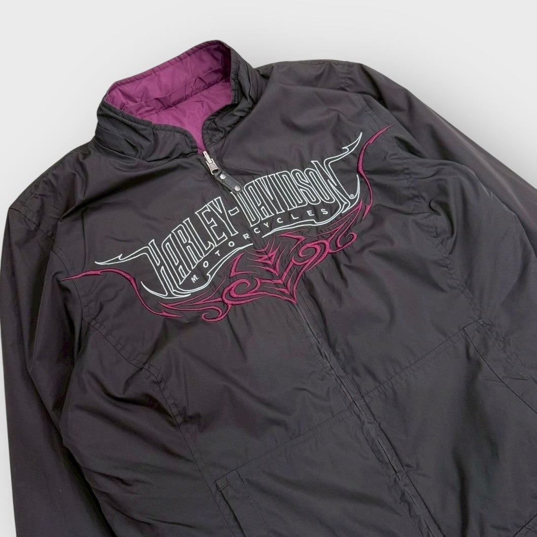 00's "Harley-Davidson"
Zip up nylon jacket