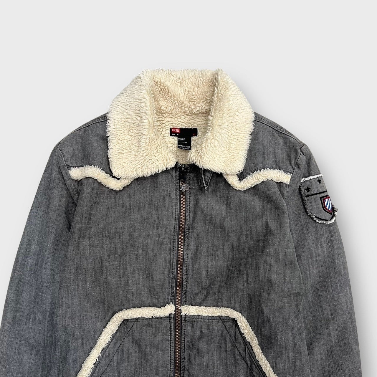 90's "DIESEL"
Mouton jacket