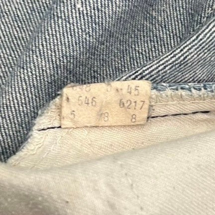 70’s-80’s “LEVI’S” “646” flare denim