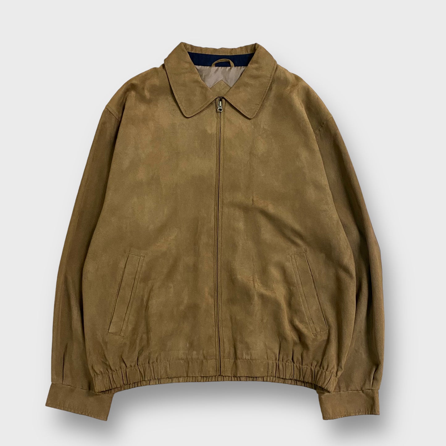 “CUTTER&BUCK” fake suede blouson