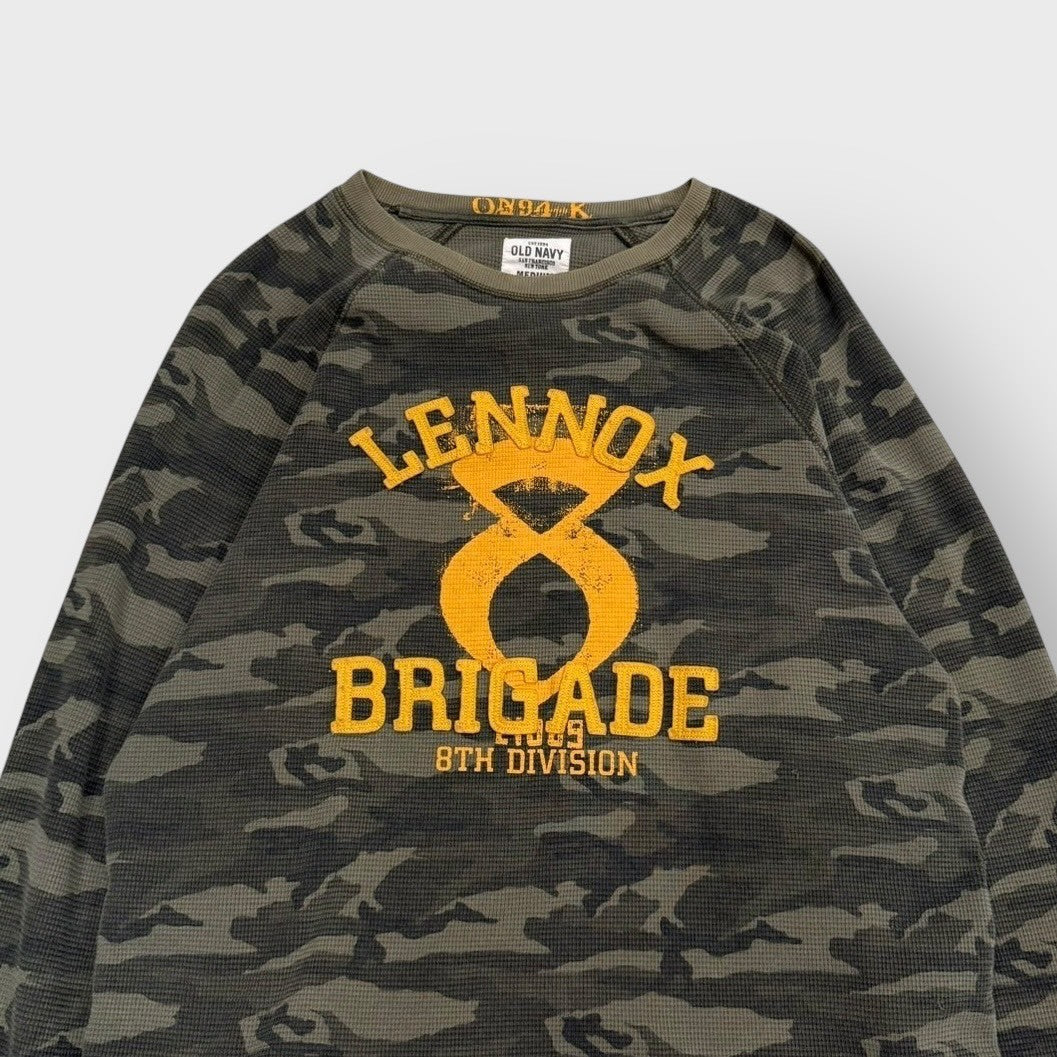 00's "OLD NAVY"
Camo pattern l/s tee