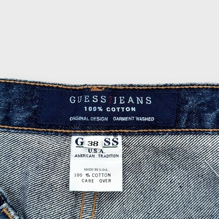90’s “GUESS JEANS” wide denim pants