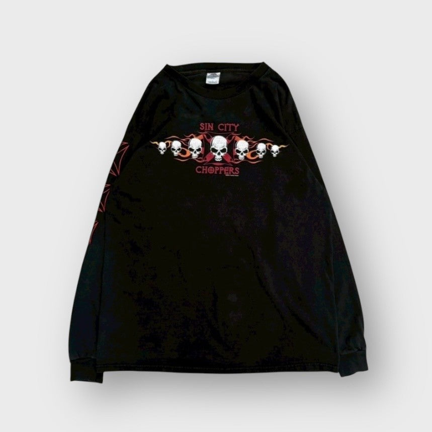 00's "SIN CITY CHOPPERS"
L/s tee