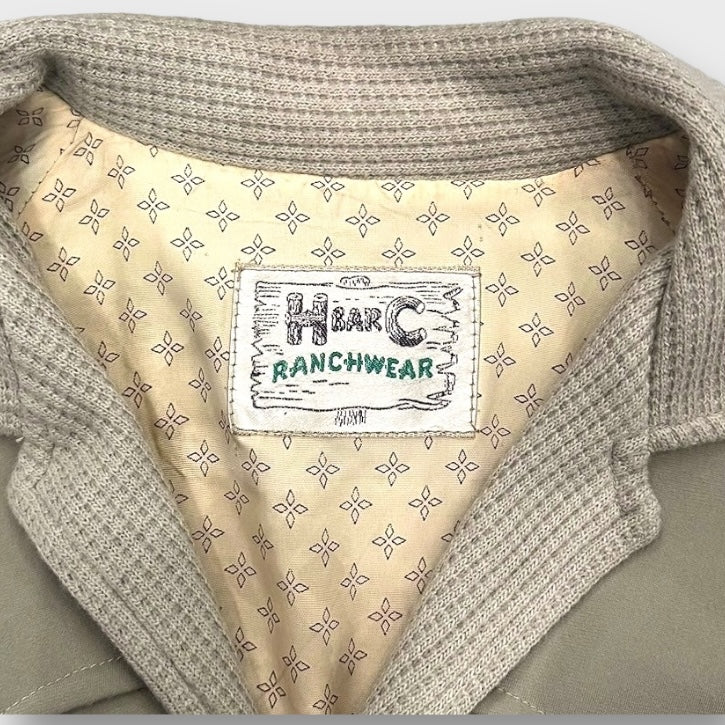 50’s "HbarC" Western shirt jacket