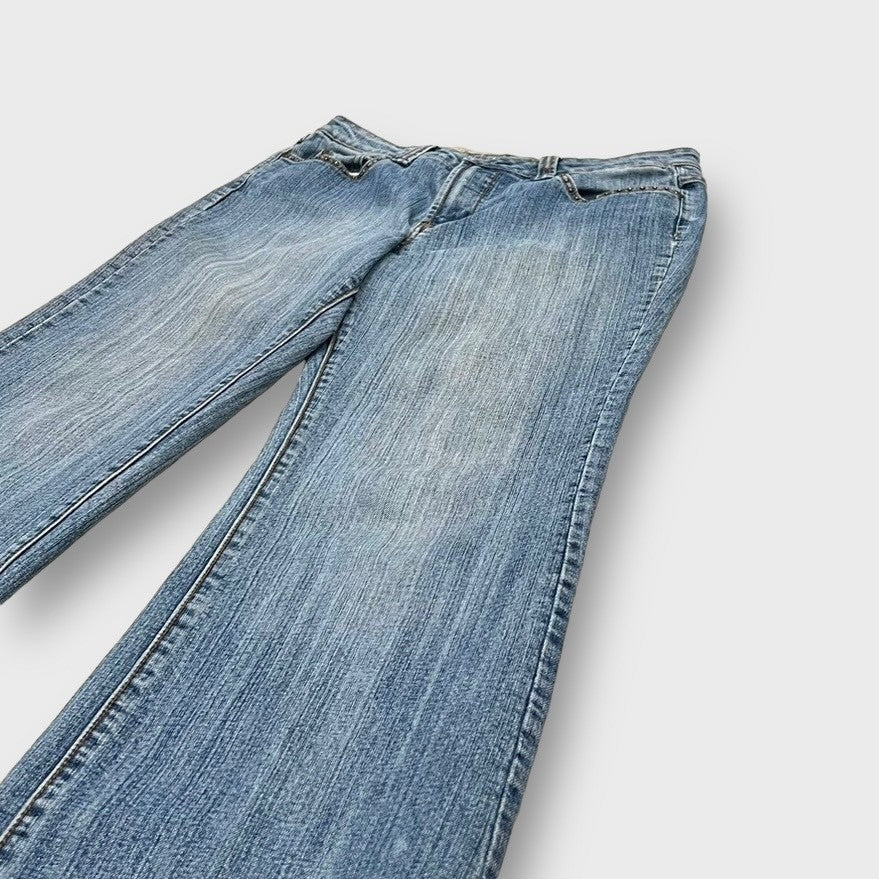 90’s “FADED GLORY”
flare denim pants