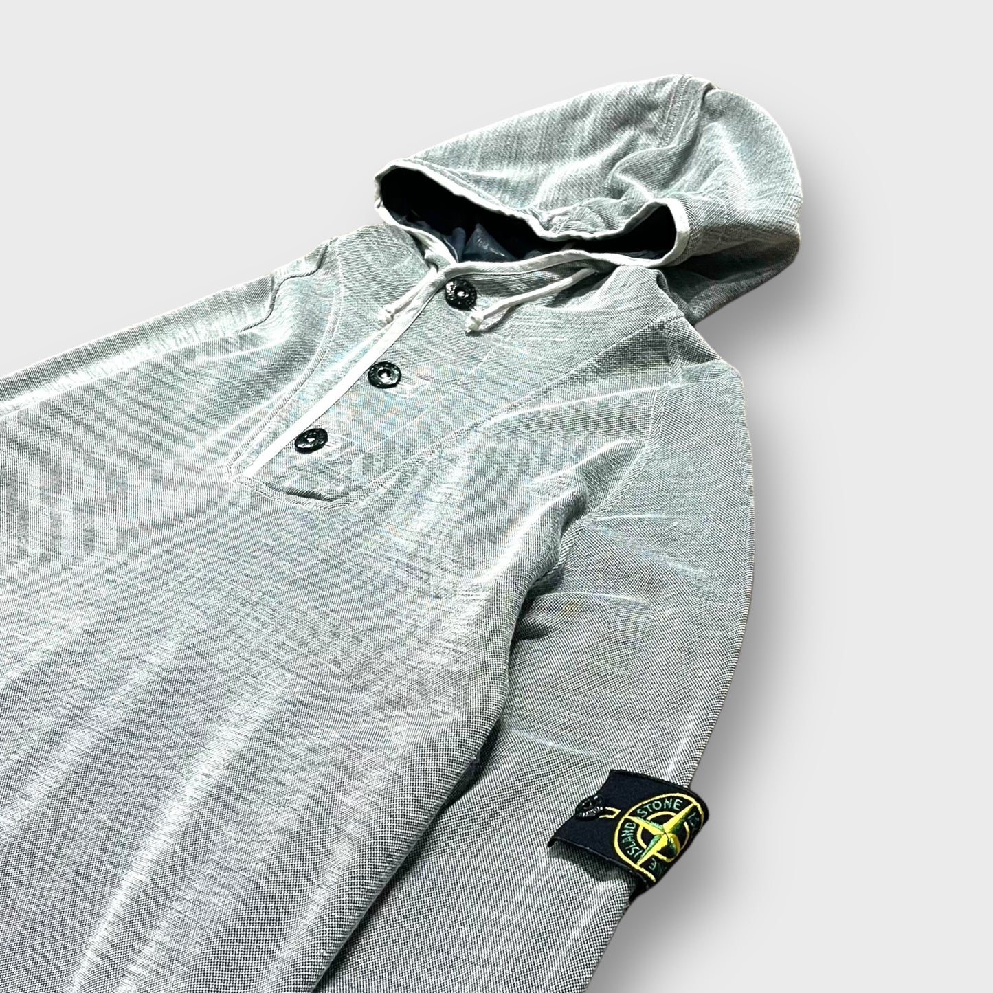 2007 S/S “STONE ISLAND” half button cutsew