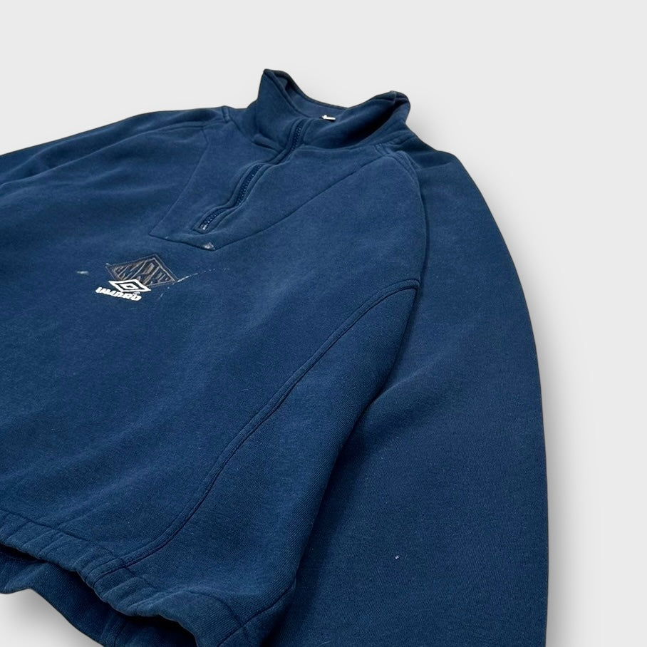 00’s “UMBRO” half zip sweat shirt