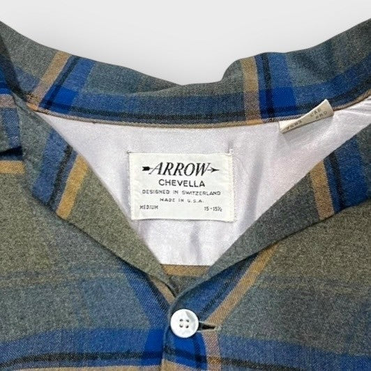 60’s “ARROW”rayon ombre l/s shirt