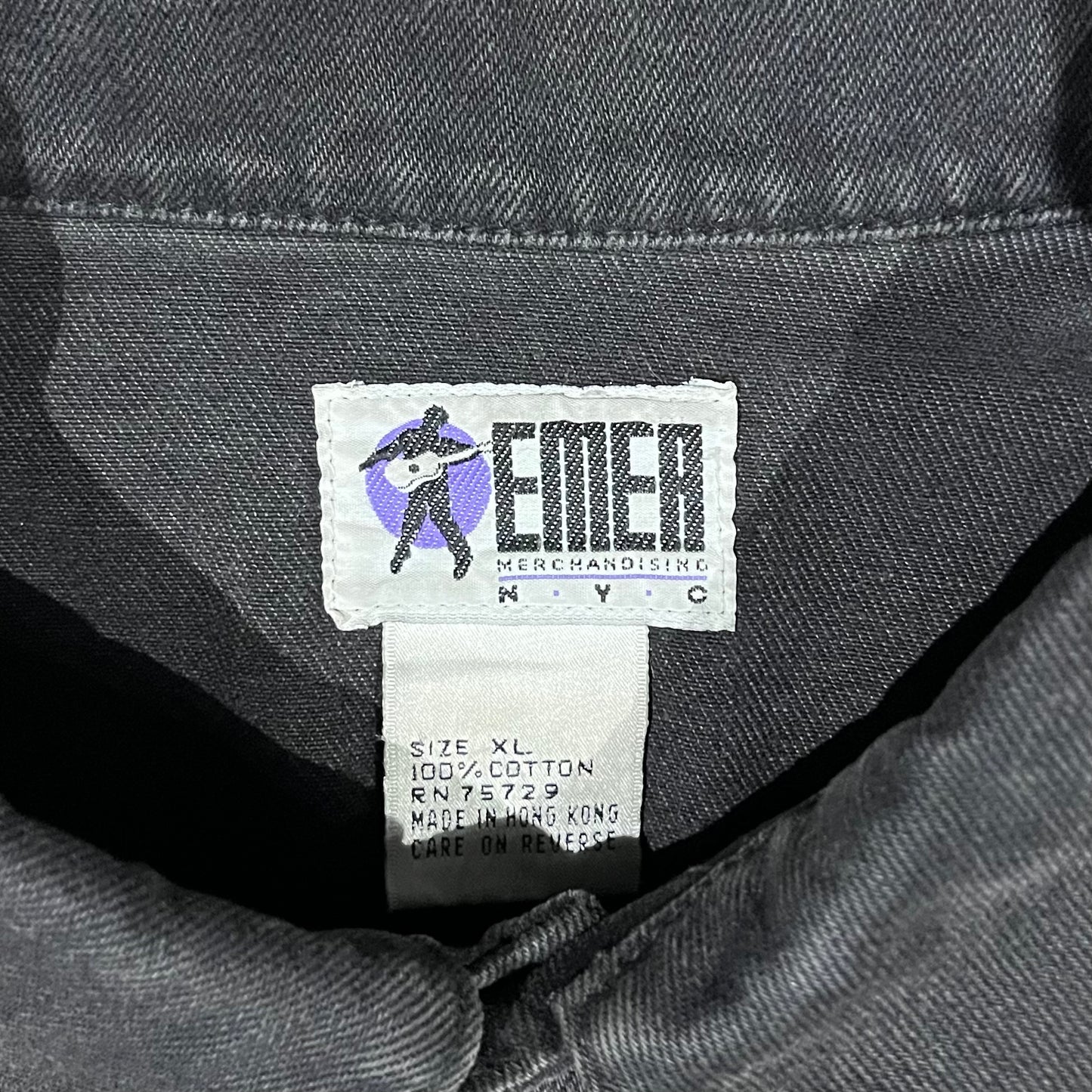 90’s “LED ZEPPELIN”
black denim jacket