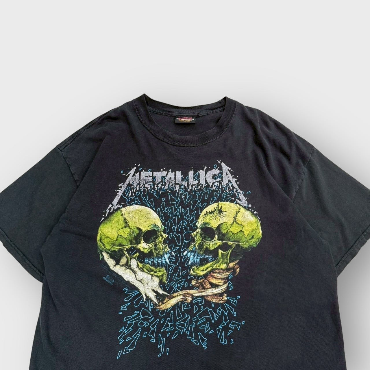 90's "METALLICA"
"SAD BUT TRUE" pushead t-shirt