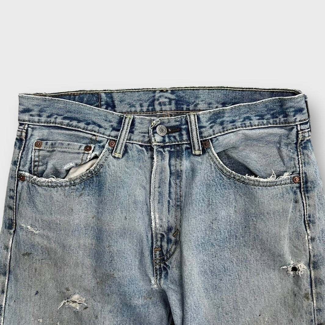 00’s “LEVI’S”
“501” faded damage denim