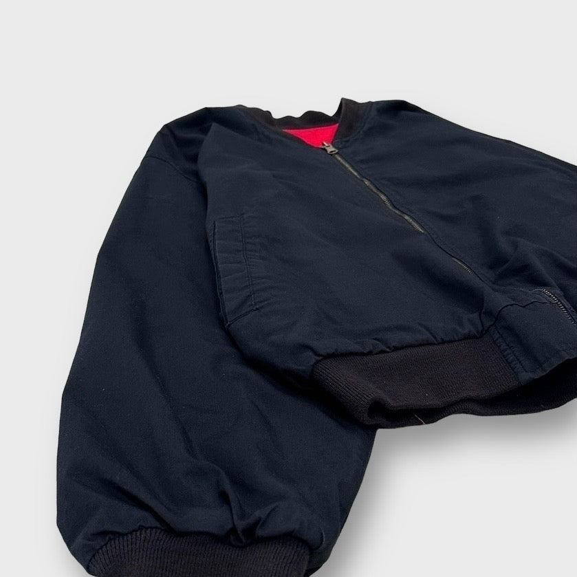 90’s “Marlboro” logo design flight jacket