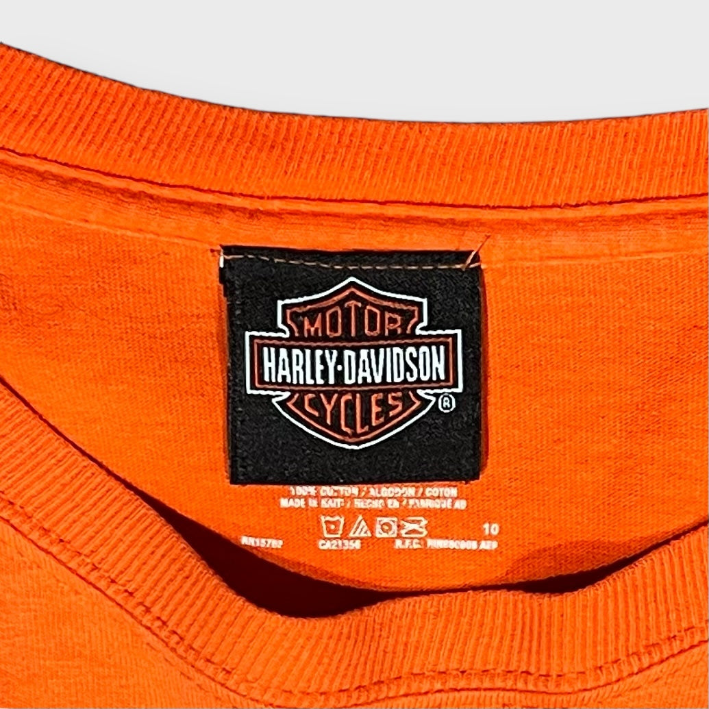 00’s “HARLEY DAVIDSON” l/s t-shirt