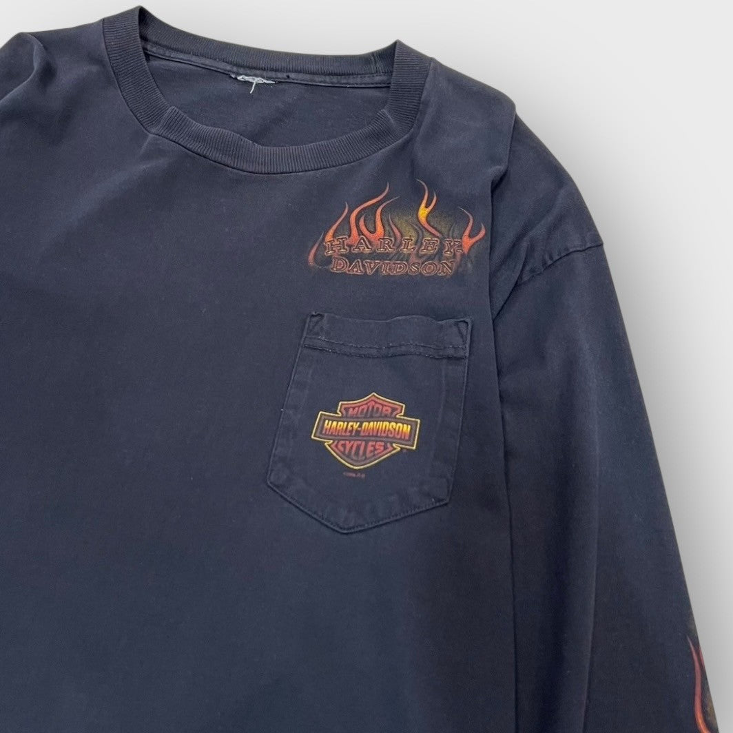 00's "HARLEY-DAVIDSON"
L/s tee