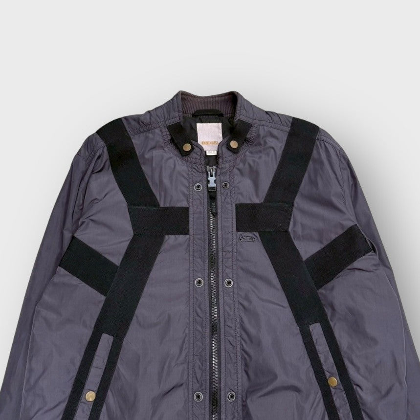 00's "DIESEL"
Zip up nylon jacket